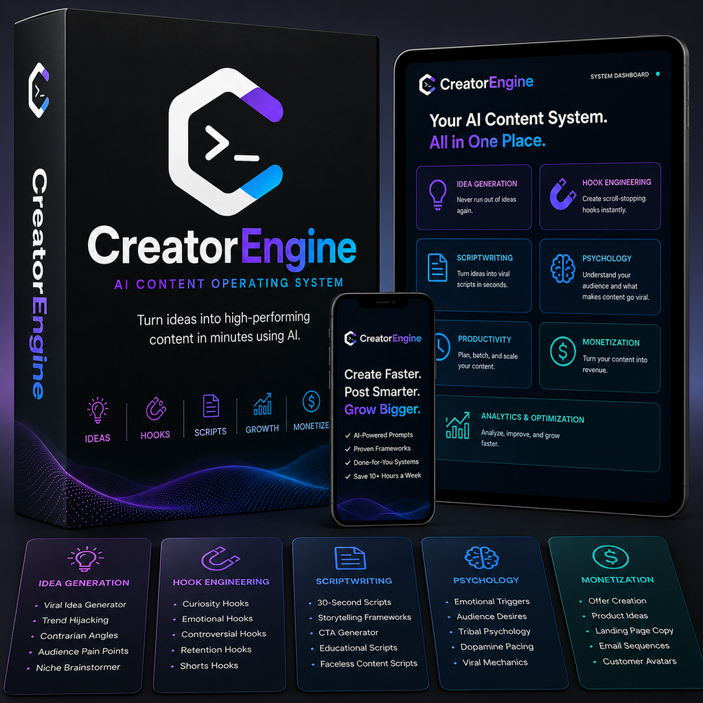 CreatorEngine: AI Prompts That Actually Produce Usable Content